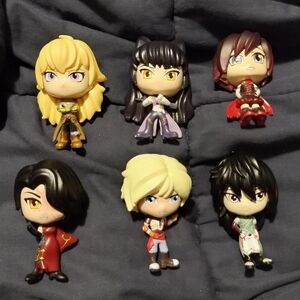 Lot of RWBY mini figures